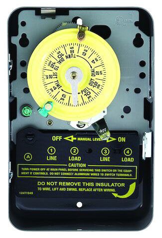 Electro Mechanical Timer Switch Intermatic Mechanical Timer