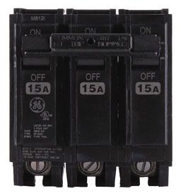 15A 3-Pole Circuit Breaker