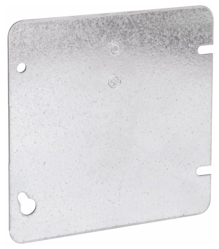 Blank Flat Raised Square Box Cover