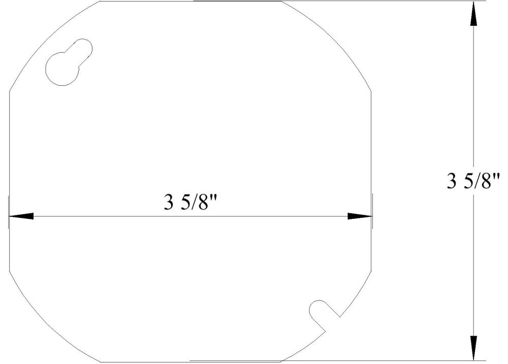 Flat Round Box Cover