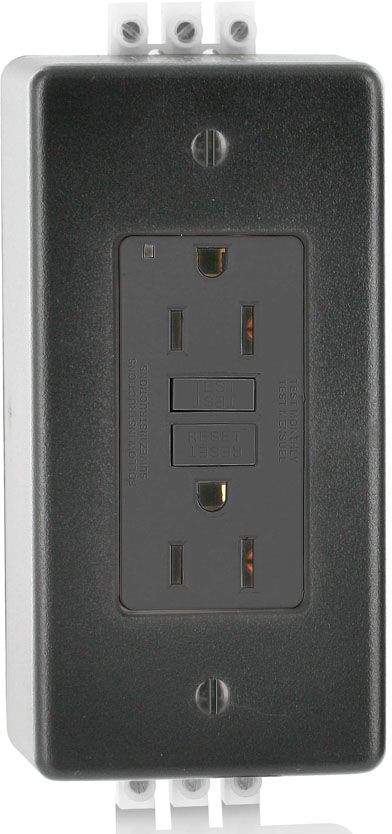 Din Rail Self-Test Gfci Receptacle