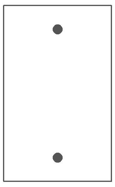 Standard Blank Wallplate Mulberry Blank Wallplate