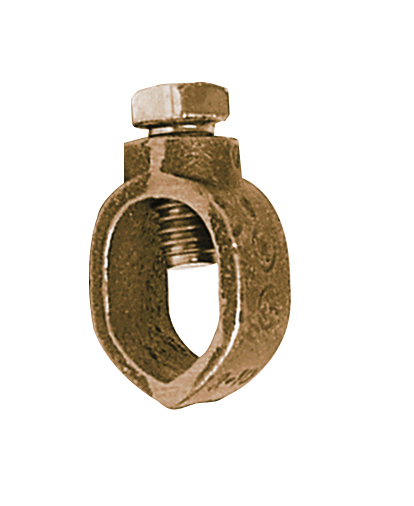Ground Rod Clamp With Bronze/Stainless Screw