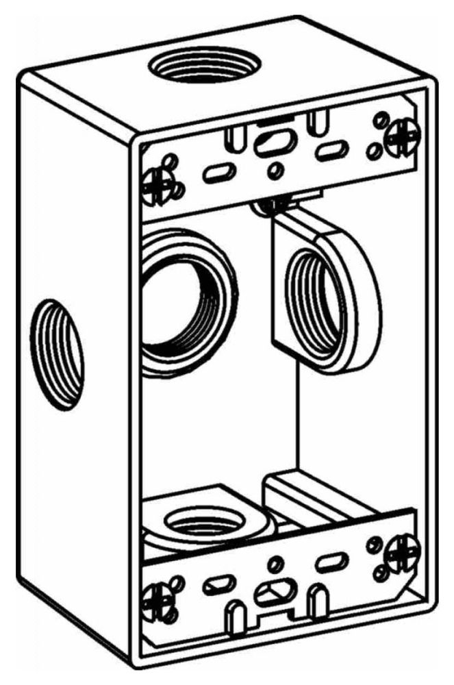 Weatherproof Outlet Box Orbit Industries Weatherproof