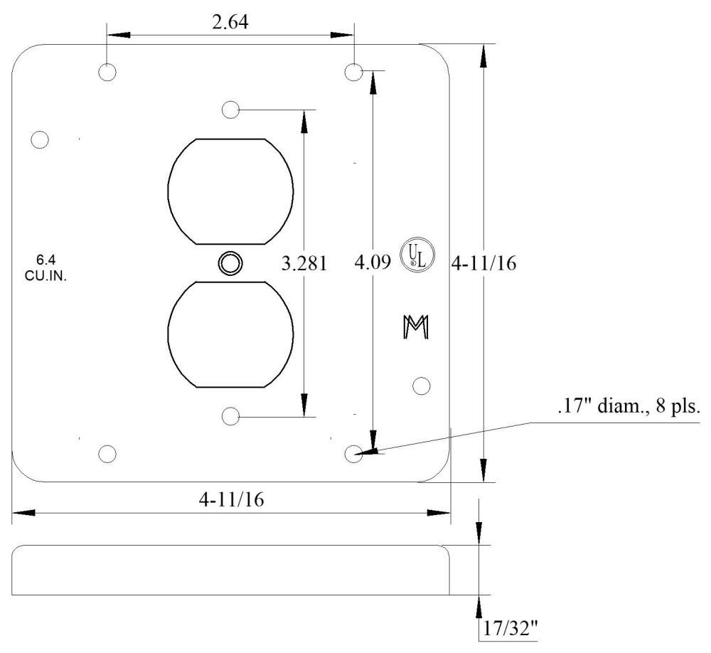 Raised Square Box Cover Mulberry Square Box 502
