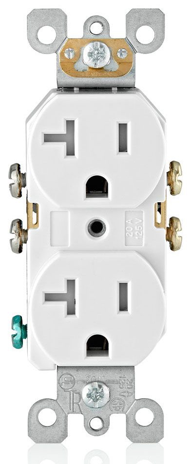Duplex Tamper Resistant Receptacle