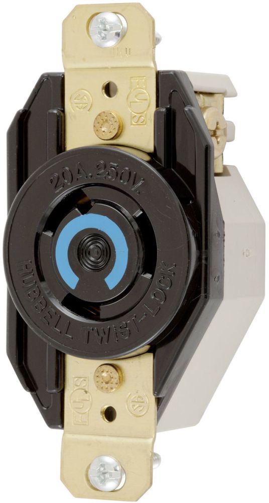 Wiring Device-Kellems Twist-Lock  Insulgrip  Hbl2320 1-Phase