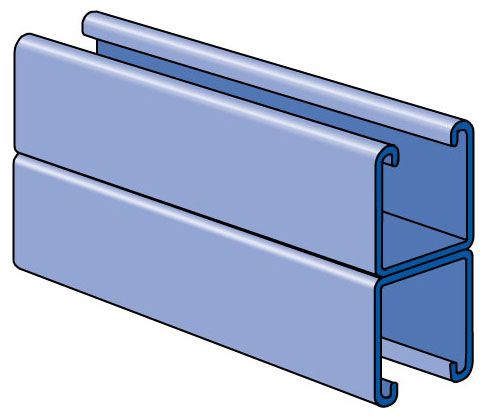 Back-To-Back Solid Channel