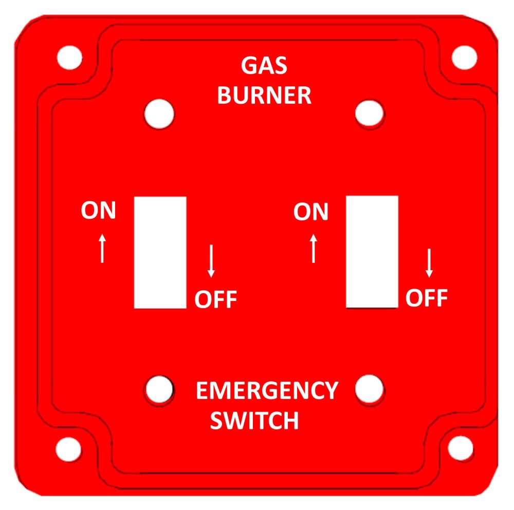Gas Burner Cover