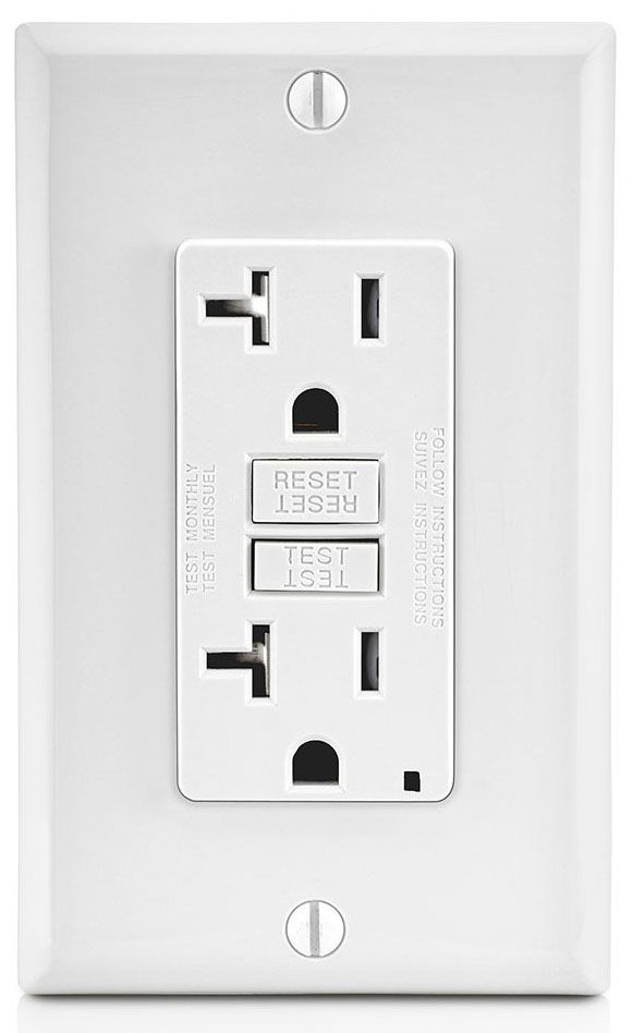 Feed Through Slim Tamper Resistant Receptacle