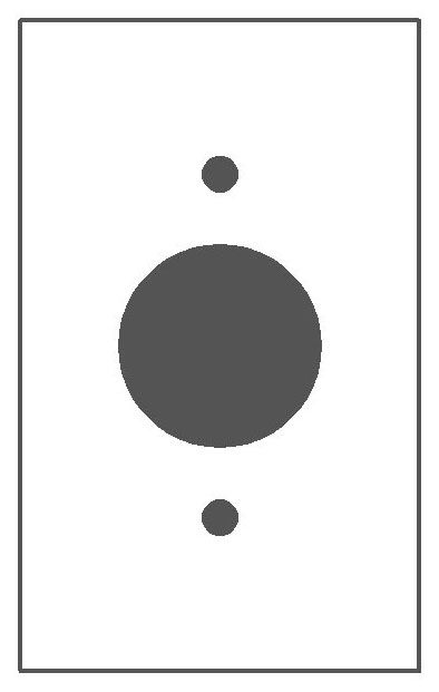 Standard Receptacle Wallplate 430 Stainless Steel
