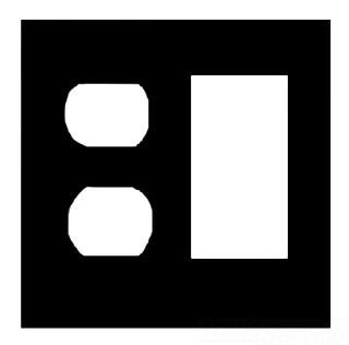 Selfclosing Weatherproof Electric Box Cover 1 Duplex Receptacle