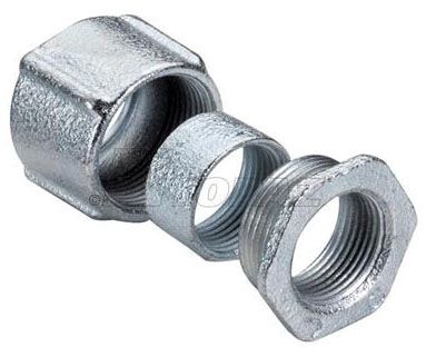 Coupling Rgd 1 In Mi Zinc Pld Three Pc