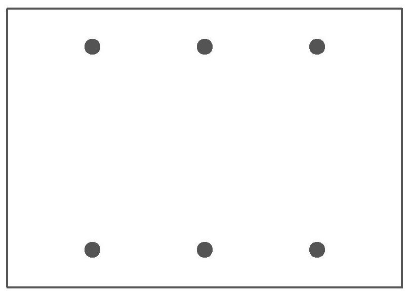 Mulberry Standard Blank Wallplate 3 Gangs
