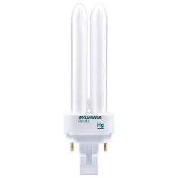 Double Tube Compact Fluorescent Sylvania Dulux D