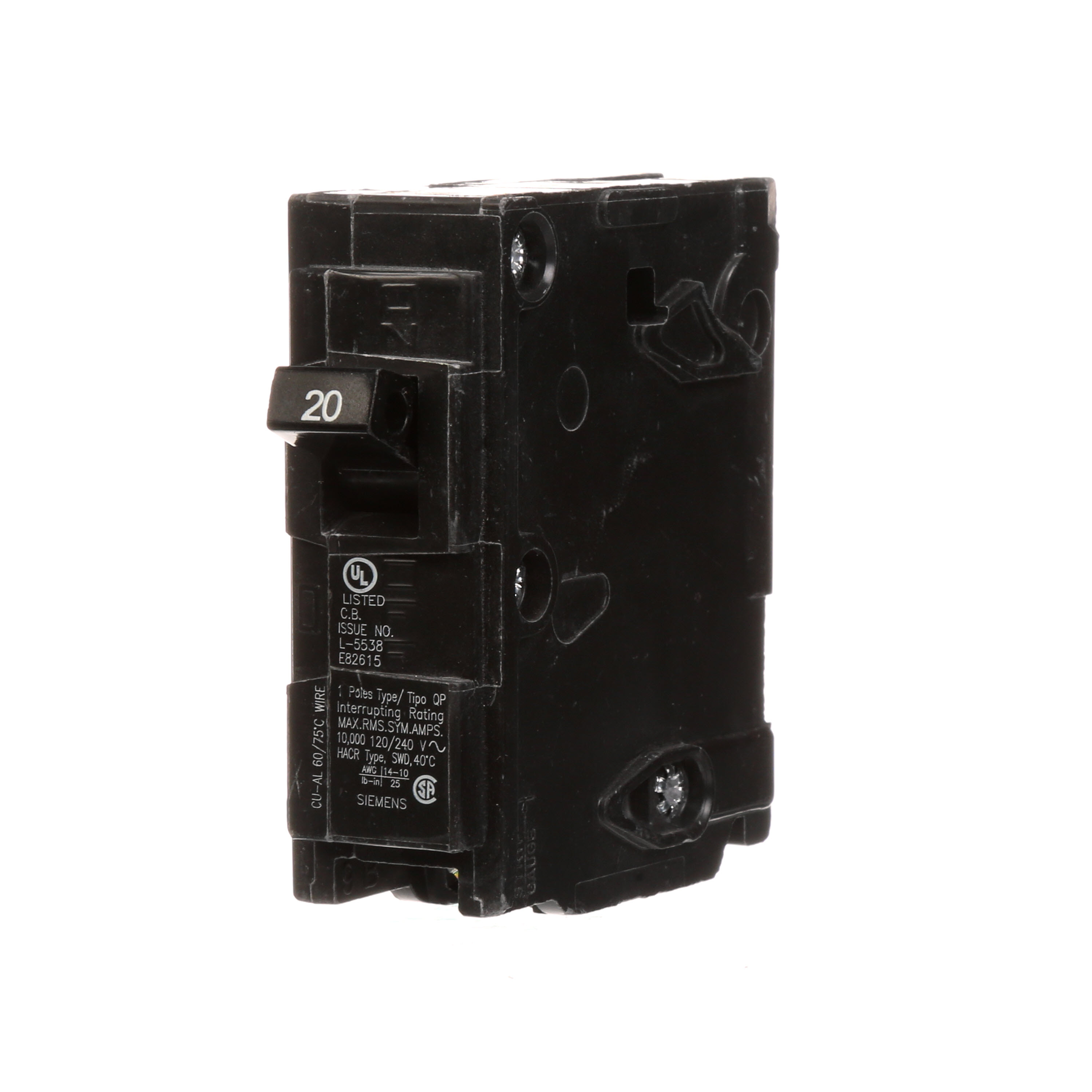 Circuit Breaker Siemens Molded Case With Insta-Wire