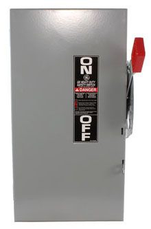 60A 3P Heavy Duty Non-Fusible Safety Switch