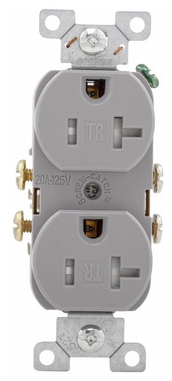 Trcr Duplex Heavy Duty Receptacle