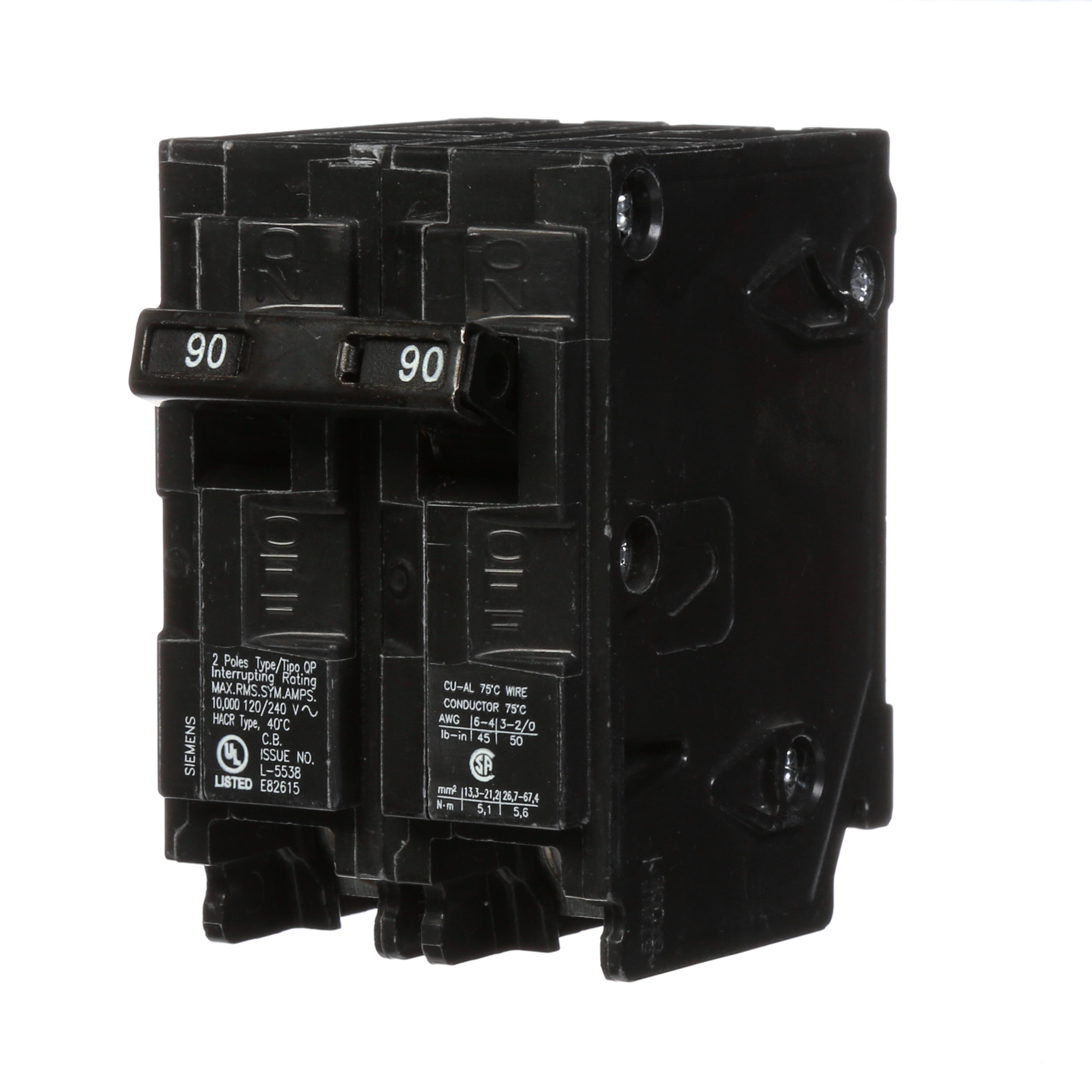 Miniature Circuit Breaker Siemens Molded Case