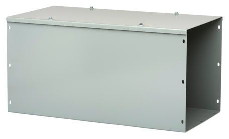 Lay-In Straight Section Wireway F40, 12 Length