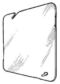 Flat Square Box Cover