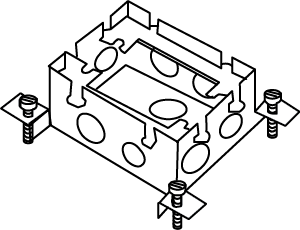 Triple Service Floor Box