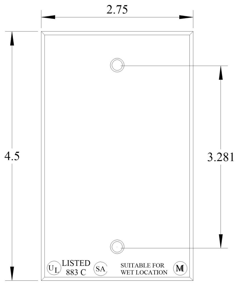 Weatherproof Electric Box Cover Mulberry Electric Box