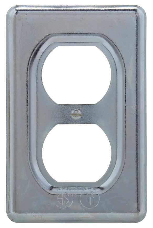 Duplex Receptacle Cover Sheet Steel Material