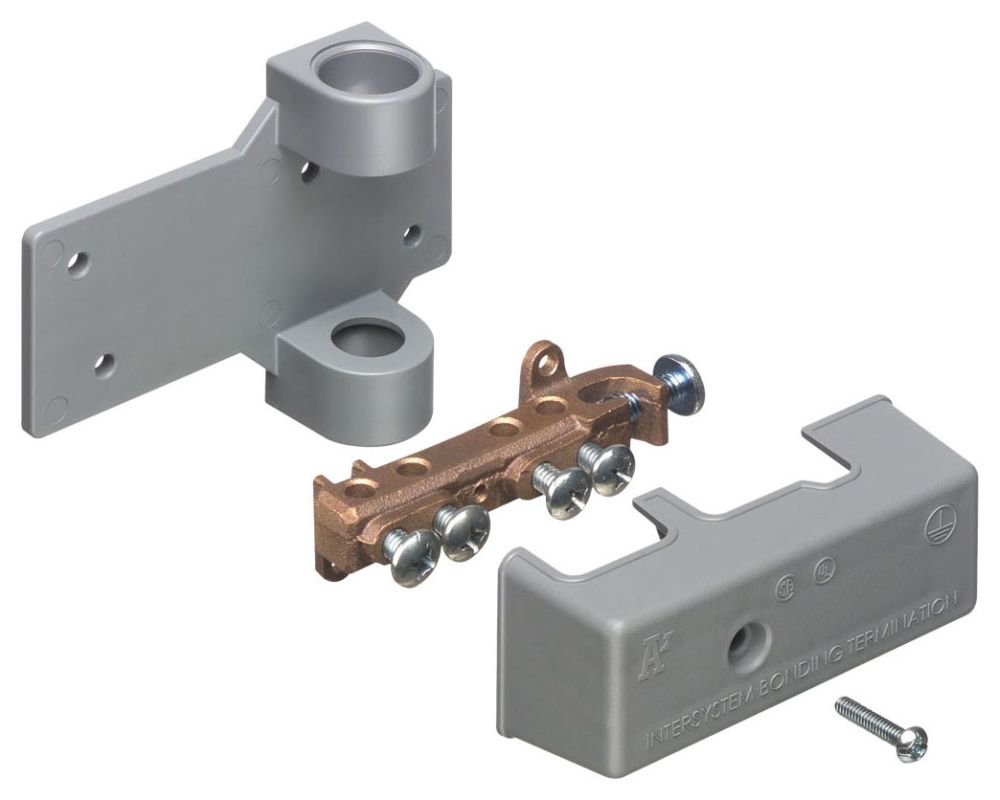 Intersystem Grounding Bridge With Pvc Adapter