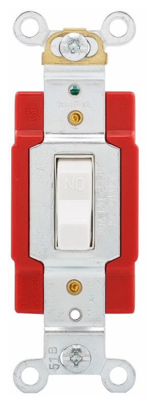Auto Ground Lighted Toggle Switch