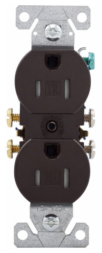 Straight Blade Duplex Grounding Receptacle