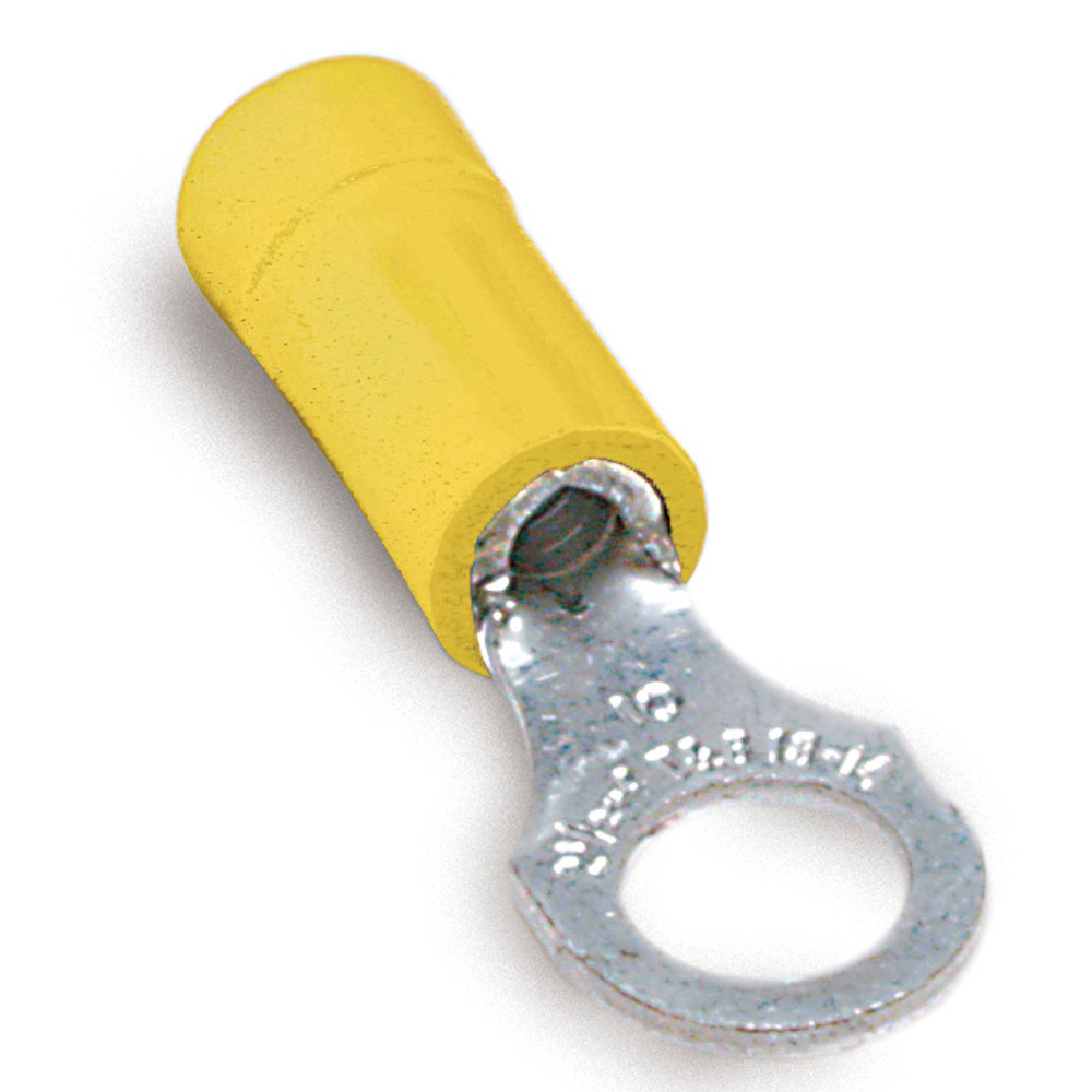 Insulated Ring Terminal Standard Type Yellow