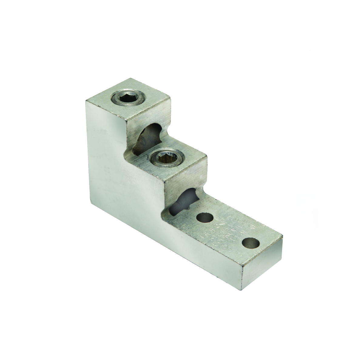 Dual Rated Universal Mechanical Bolted Lug And Terminal Stacked 2 Conductors