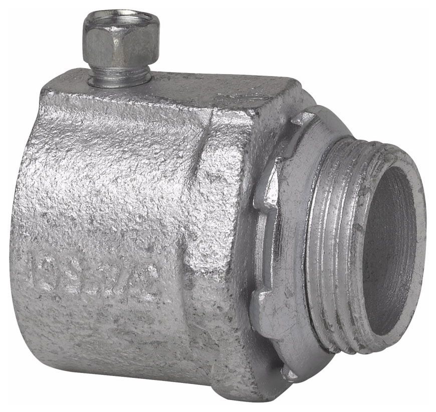 Noninsulated Setscrew Connector Straight Set Screw