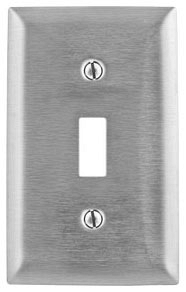 Standard Wallplate 302304 Stainless Steel