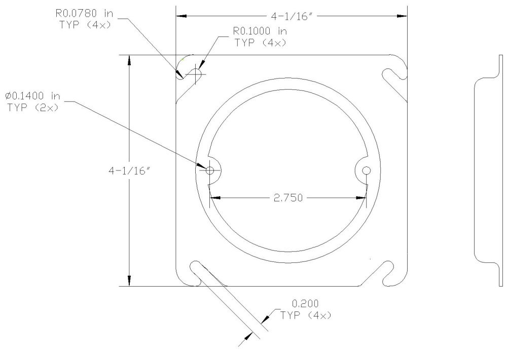 Raised Square Box Cover Mulberry Square Box 215