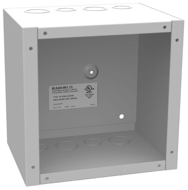 Junction Box Assembly Unflanged Type Steel
