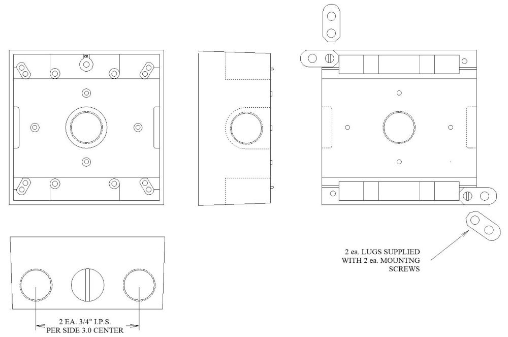 Weatherproof Box Mulberry Royal Mountie 7 Outlets