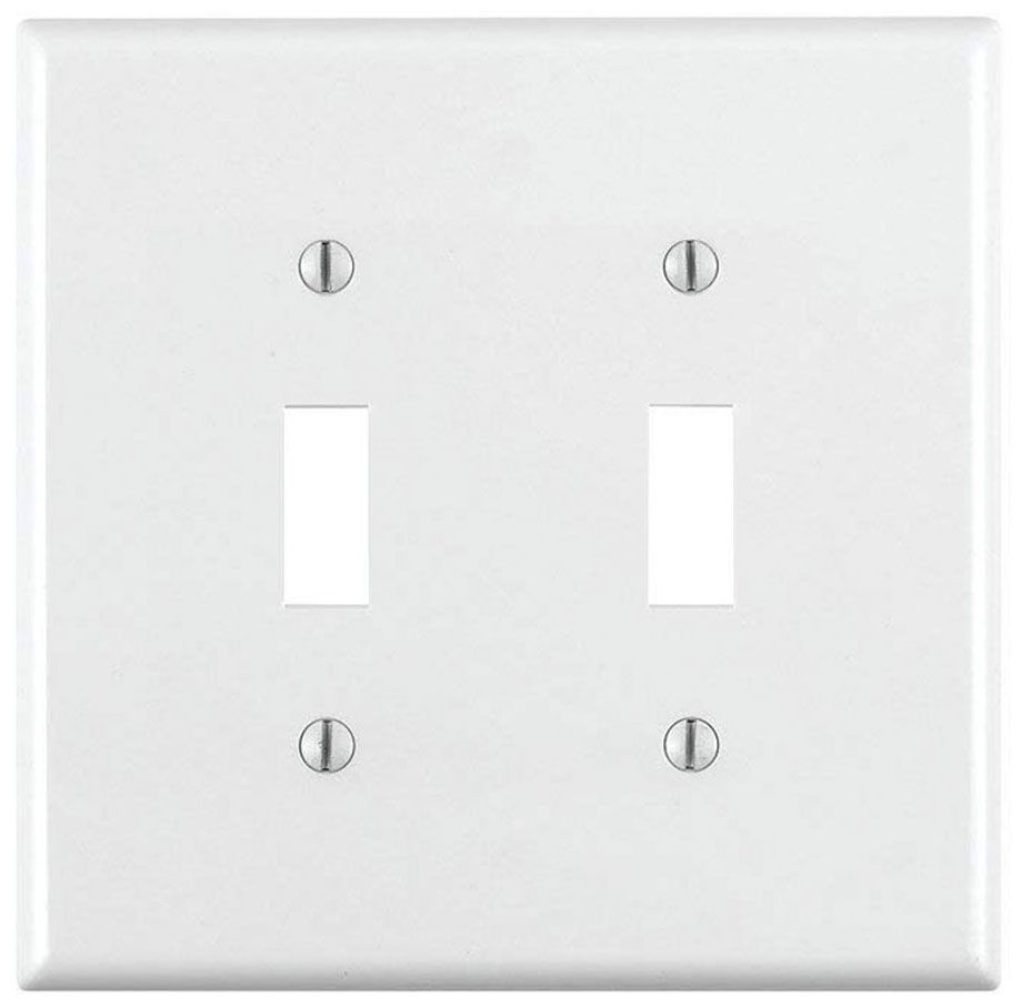 Leviton  80709-W Standard Size Traditional Wallplate