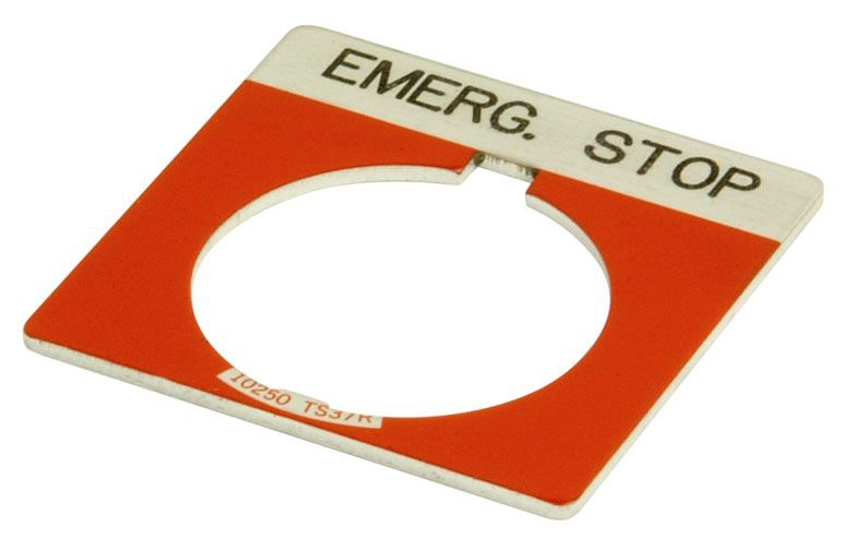 Standard Legend Plate